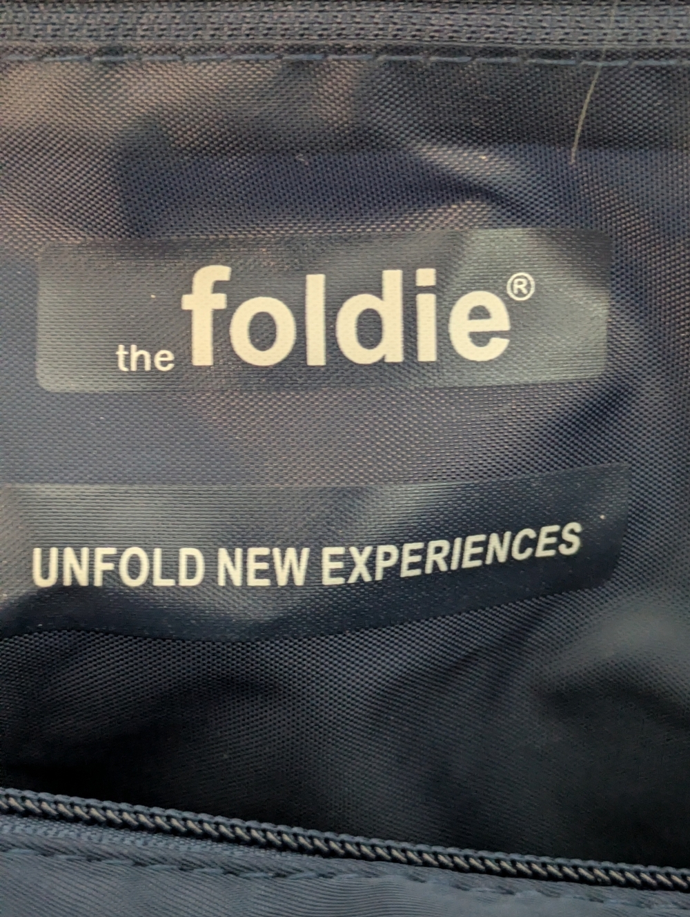 The Foldie Travel Bag Navy Blue Unisex - Picture 5 of 10
